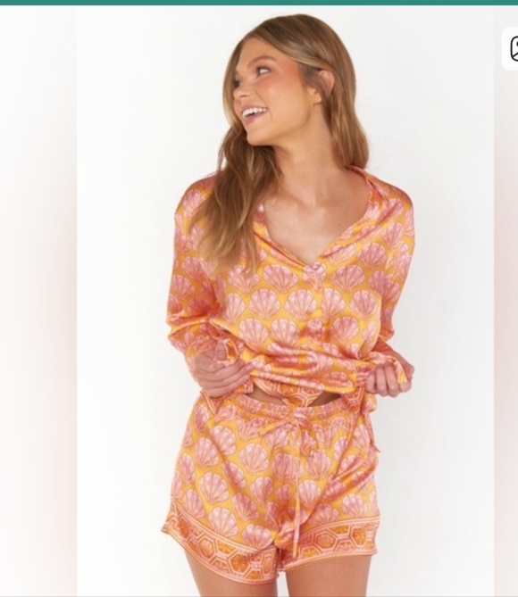 Show Me Your MuMu Early Riser Pajama Set Size Xs - Picture 3 of 12